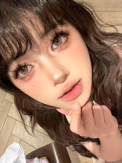 【半年抛大直径】onlycon-碎钻奶茶 棕-14.5mm【0-800度 无525/575】 商品图3