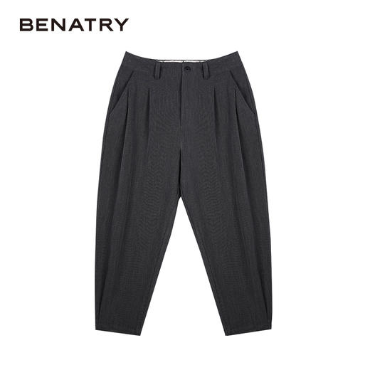 贝纳川微阔锥形休闲裤ECK235005 商品图0