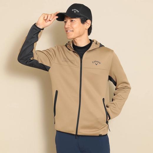 Calaway高尔夫男装秋季男士外套弹力休闲连帽运动衫 商品图3