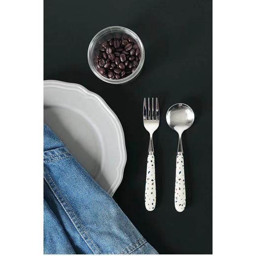 陶瓷柄不锈钢勺 商品图2