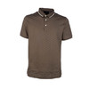EMPORIO ARMANI 阿玛尼 男士全身小鹰徽标提花棉质短袖polo衫 浅棕色 8N1FP0 1JHWZ U6195 商品缩略图0