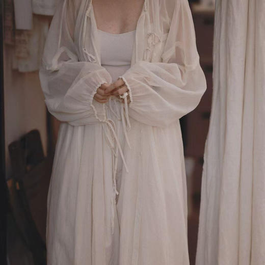 suaboo 两色长罩衫 商品图1