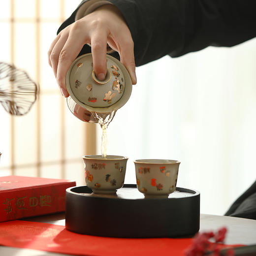 【茶具】大吉大利茶具套装 商品图3