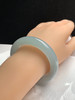 612731，54.3圈口，冰蓝正圈平安镯，纯净天空蓝底色，冰胶细润 商品缩略图4