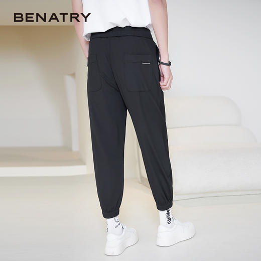 贝纳川夏季针织慢跑裤ECK235001402 商品图4