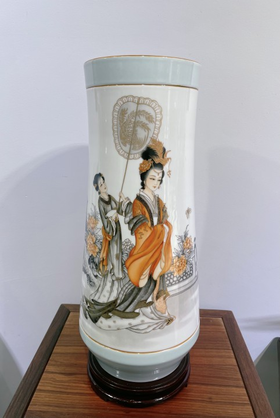 墨彩描金（贵妃赏春）