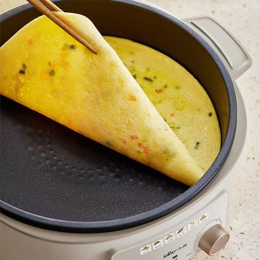 小熊电饼铛多功能家用加热煎饼锅电蒸锅煮锅加大加深不粘电饼档 商品图7
