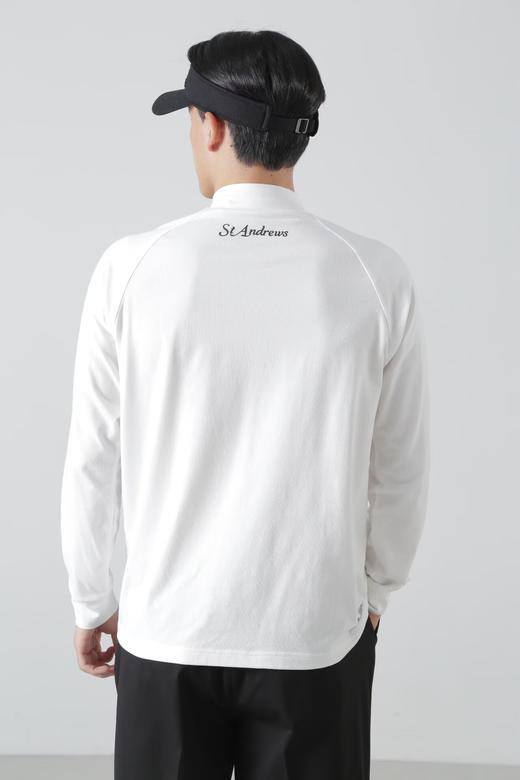 St ANDREWS 高尔夫男士 24秋季 弹性 吸汗半高领长袖 商品图4