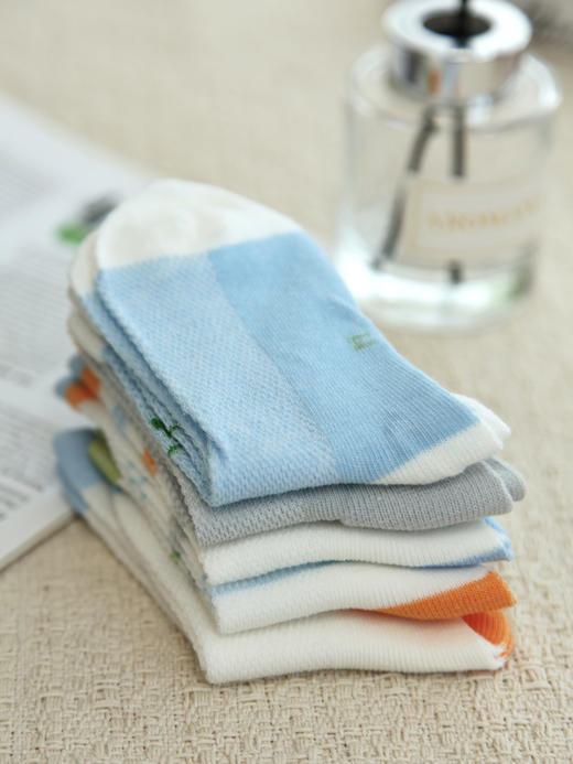 【柠檬舒品lemonsox儿童网眼袜】新品疯抢❗5双💰16.8 拿下❗线下专柜同步售卖，A类标准！穿搭有它不沉闷❗️ 商品图5