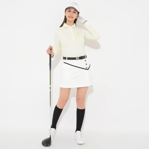 日本官网callaway竖条纹 速干 防晒 吸汗 女款竖条纹长袖秋款T恤 商品图1