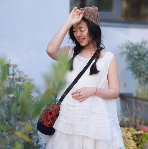 suaboo 两色亚麻背心 商品图2