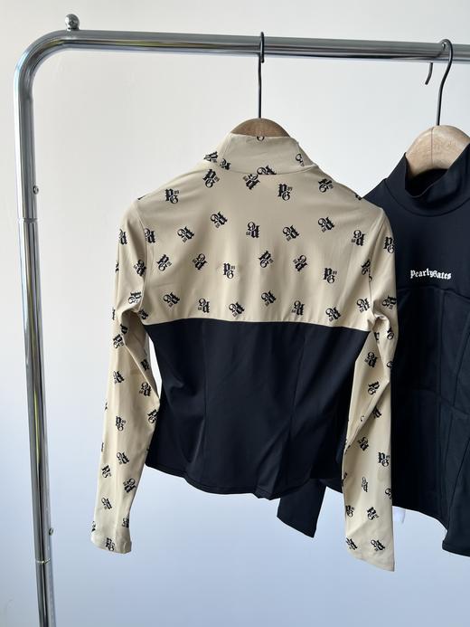 高尔夫🏌‍♀纯原单单PG打底衫，超级好看的一款，工艺复杂，面料有弹力，舒服好穿，立领设计拼接设计，更好的修饰腰身，拉伸身高比例！数量不多 商品图7