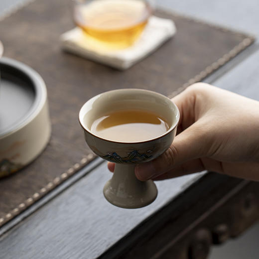 【茶具】千里江山茶具套装 商品图4