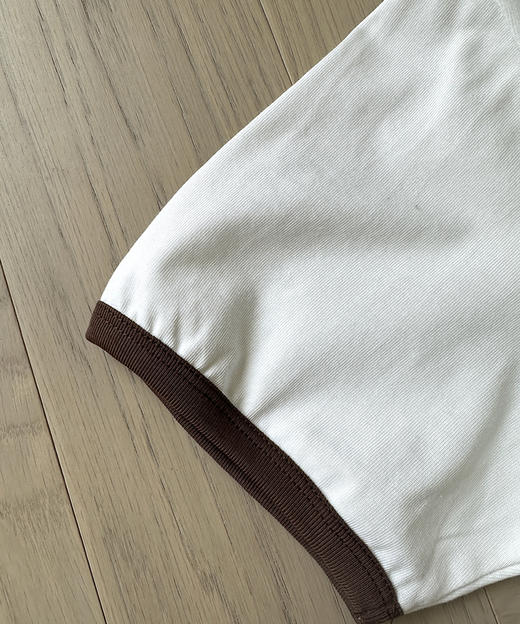 THS-限时 塞琳家 女士撞色字母印花T恤 2色 BH2588 商品图10