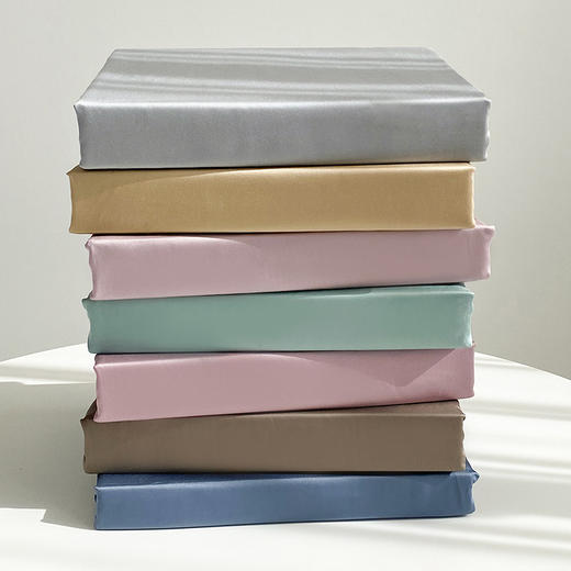 官网1699！夏季80S莱赛尔天丝床笠枕套三件套单双人高级感防滑固定床套 商品图4