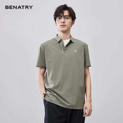 贝纳川夏季速干面料POLO ECF214103 商品图0