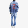 DSQUARED2 男士数字徽标印花牛仔长袖衬衫 海蓝色 S71DM0773 S30341 470 商品缩略图3