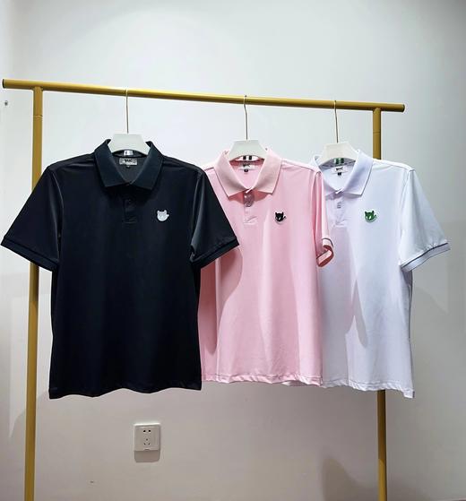 WAAC小恶魔高尔夫男士运动休闲服装24夏季薄款短袖翻领短袖T恤 商品图6