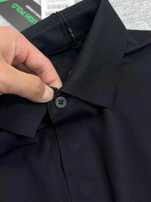 正品迪桑特高端黑标日常通勤男士polo衫，超声波压胶工艺，胸前暗扣处理 高端！尺码M-3XL 商品图8