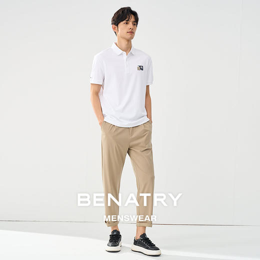 贝纳川夏季桑蚕丝休闲裤ECT232004 商品图2