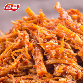 品品 丝状牛板筋 香辣味85g 独立小包牛肉干肉脯 解馋即食 休闲零食 商品图2