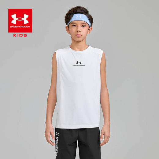 【12月-特惠福利】UnderArmour安德玛男女童短袖T恤/速干背心【合集】242201531/242101150/252116112/252320136/241201040 商品图5