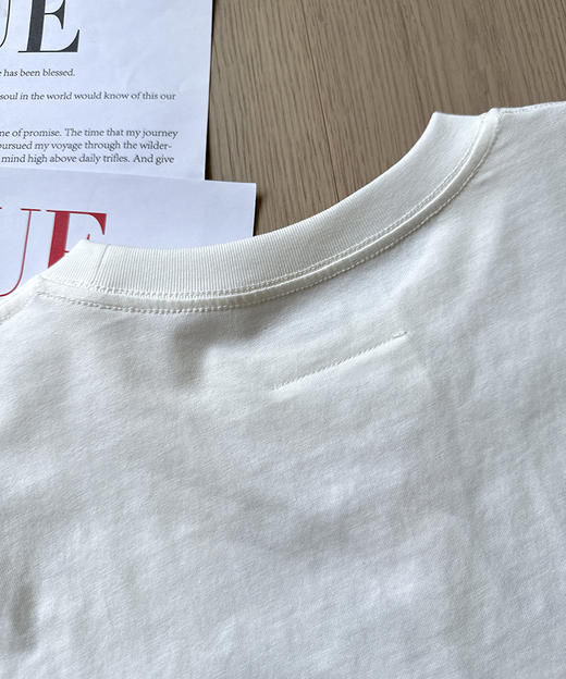 现货 THS-限时 M6家字母logo印花圆领T恤 3色 QH455 商品图13