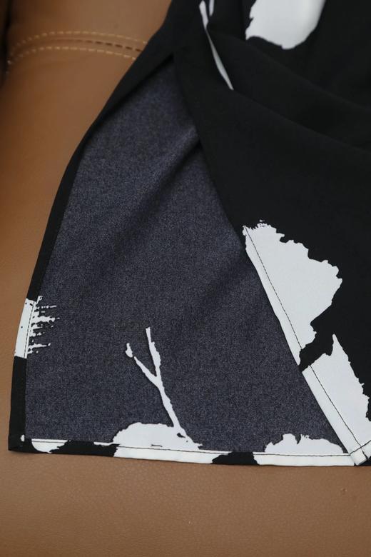 LPIUTY品牌直发！荡领水墨花卉吊带裙 C1225036 商品图6