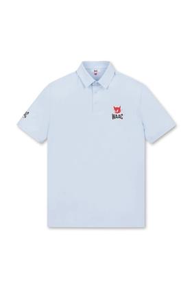 WAAC小恶魔男士新款弹力轻薄休闲polo短 袖