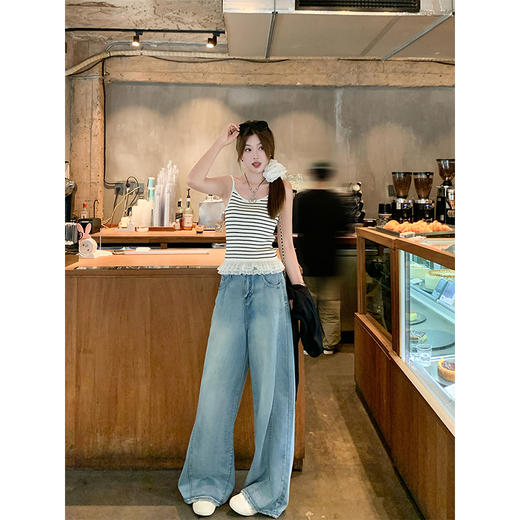 【99元任选2件】新品现货秒杀！卖完下架不再补 ！微信粉丝打折价！！蕾丝拼接花边吊带背心 商品图2