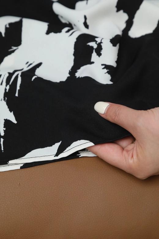 LPIUTY品牌直发！荡领水墨花卉吊带裙 C1225036 商品图7