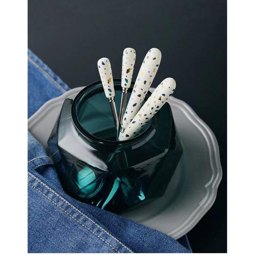 陶瓷柄不锈钢勺 商品图1