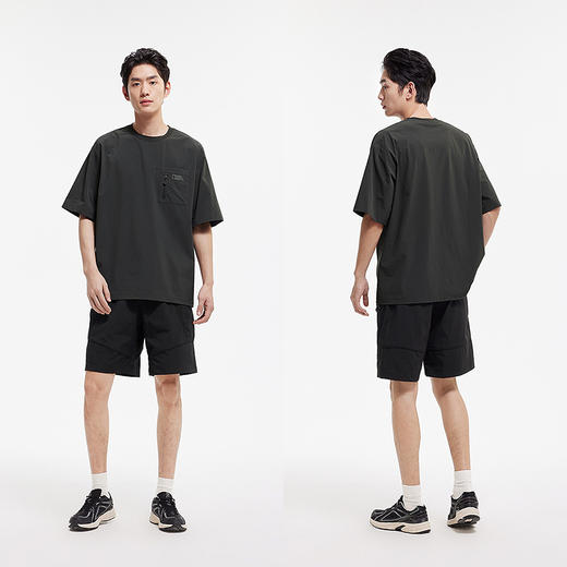 [商场同款]森马国家地理系列短袖衬衫男凉感吸湿速干夏装2025新款 商品图3