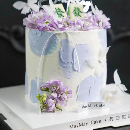 紫色海洋之歌蛋糕【B4970】 商品图2