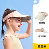 【轻盈运动型，原纱防晒帽】柠檬宝宝原纱儿童防晒帽 宝宝空顶帽棒球帽 沙滩遮阳大帽檐帽子-QQ 商品缩略图7