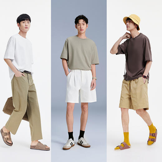 【99元任选2件】[商场同款]森马国家地理系列短袖T恤男吸湿速干凉感夏装2025新款 商品图3