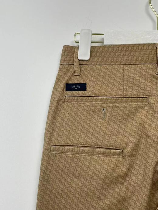 Callaway卡拉威高尔夫男士 印花休闲修身直筒长裤 商品图10