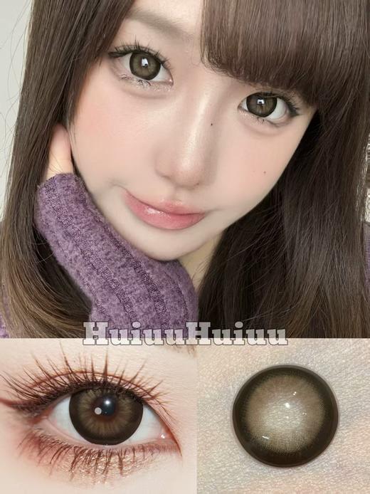 『半年抛大直径』Kaylens-双倍甜美 棕 -14.5mm【 0-800度 无525/575】 商品图0