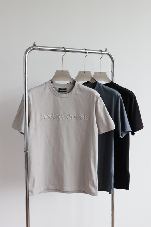 大额 C.G刺绣字母圆领短袖T恤 TX449 商品图0