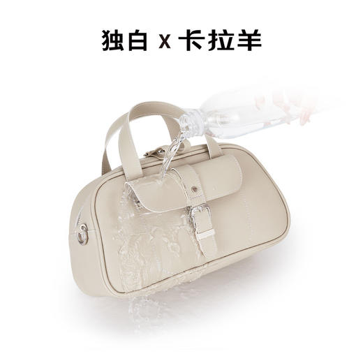 【全皮枕头包】卡拉羊多功能全皮防盗单肩斜挎枕头包CX4029/L 商品图5