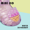 MINIDD童鞋舒适透明果冻女童鞋女童透气凉鞋MNDD24-05 商品缩略图4