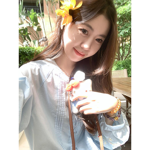 <曾小咸推荐>现货秒杀！微信超特价！蓝色刺绣长袖衬衫 日常169.99 立减80 秒杀89.99！蓝色半裙 日常109.99 立减50 秒杀59.99！ 商品图2