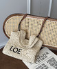 现货 THS-限时 loe家 草编托特包 可腋下可斜挎拉菲草夏日风情包 6色 CQ1394 商品缩略图9