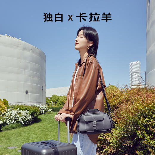 【全皮枕头包】卡拉羊多功能全皮防盗单肩斜挎枕头包CX4029/L 商品图1