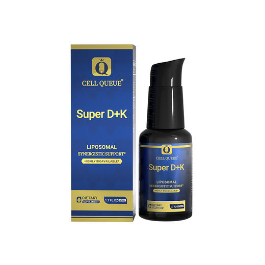 优序CELLQUEUE脂质体维生素D3+k2口服液50ml 商品图0