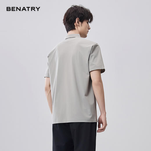 贝纳川夏季速干面料POLO ECF214103 商品图7
