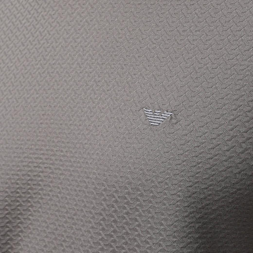 EMPORIO ARMANI 阿玛尼 男士小鹰徽标刺绣棉质圆领短袖T恤 灰色 EM001728 AF14874 F8041 商品图2