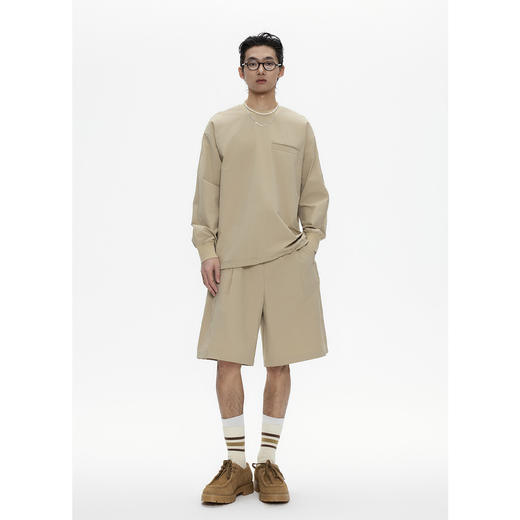 棉仓3521001003-【穿上就走】吸湿速干机能四面弹圆领长袖休闲T恤(货号:3521001003) 商品图0