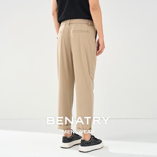 贝纳川夏季桑蚕丝休闲裤ECT232004 商品图4