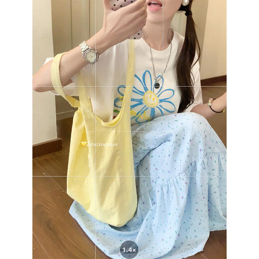 【129元任选2件】最后一波现货！蓝色碎花半身裙 商品图1